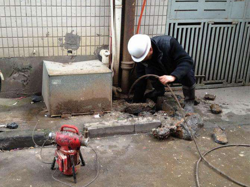 东升镇疏通下水道-洗菜池疏通